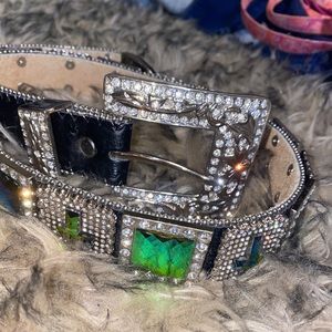 Diamond Belt with Buckle